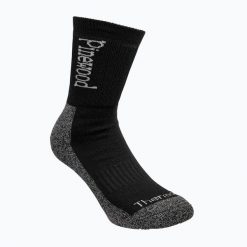 Skarpety męskie Pinewood Thermolite. Czarne skarpety Pinewood, bez wzorów, z elastanu. Za 49.99 zł.