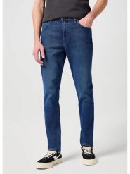 Wrangler Dżinsy - Slim fit - w kolorze granatowym rozmiar: W33/L34. Niebieskie jeansy Wrangler, l. Za 202.45 zł.
