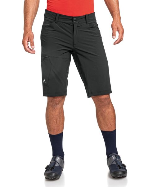 Spodenki rowerowe męskie Schöffel Danube. Niebieskie spodenki rowerowe Schöffel, l, bez wzorów, z elastanu, rowerowe. Za 449.99 zł.