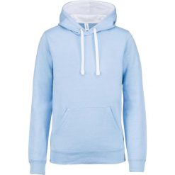 Bluza z kapturem Kariban Contrastée. Białe bluzy z kapturem KARIBAN, m, bez wzorów, z kapturem. Za 166.50 zł.