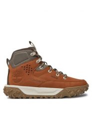 Timberland Sneakersy TB1A62VC2311 Brązowy. Brązowe buty sportowe casual Timberland, bez wzorów, ze skóry, bez zapięcia. Za 509.99 zł.