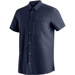 Koszula Maier Sports Magos. Niebieskie koszule Maier Sports, na lato, m, bez wzorów, z materiału, bez kołnierzyka, bez ramiączek. Za 383.50 zł.