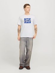 Jack & Jones Koszulka "Colton" w kolorze białym rozmiar: XXL. Białe bezrękawniki Jack & Jones, xxl, bez wzorów, z bawełny, bez kołnierzyka, bez ramiączek. Za 39.99 zł.