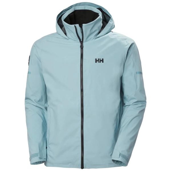 Kurtka wodoodporna z kapturem Helly Hansen Racing 2.0. Niebieskie odzież kompresyjna Helly Hansen, na lato, xl, bez wzorów, z materiału. Za 779.00 zł.