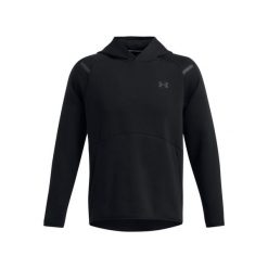 Bluza z kapturem Under Armour Unstoppable Fleece. Czarne bluzy Under Armour, m, bez wzorów, z kapturem. Za 456.00 zł.