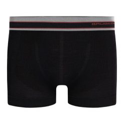 Bokserki termoaktywne męskie BX10870. Czarne bokserki Brubeck, m, bez wzorów, z elastanu. Za 84.99 zł.