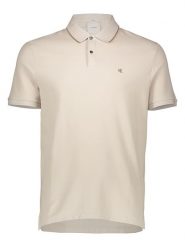 Calvin Klein Koszulka polo w kolorze beżowym rozmiar: M. Brązowe koszulki polo CALVIN KLEIN, m, bez wzorów, z bawełny, bez kołnierzyka, bez ramiączek. Za 173.99 zł.