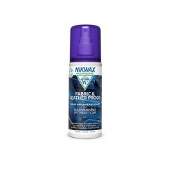 Impregnat do obuwia Nikwax Tkanina & Skóra spray 125 ml. Buty trekkingowe Nikwax, bez wzorów, ze skóry, bez zapięcia. Za 27.99 zł.