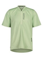 Maloja Koszulka kolarska "CarzanoM." w kolorze zielonym rozmiar: L. Zielone t-shirty sportowe Maloja, bez wzorów, z materiału, bez ramiączek, rowerowe. Za 197.63 zł.
