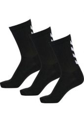 Zestaw skarpet sportowych dla dorosłych Hummel Fundamental 3-Pack Sock. Białe skarpety Hummel, bez wzorów, z bawełny. Za 112.50 zł.