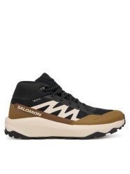 Salomon Trekkingi Outscape Mid Gtx GORE-TEX L45410800 Czarny. Czarne botki sznurowane Salomon, bez wzorów, z gore-texu, bez obcasa, bez zapięcia. Za 559.99 zł.