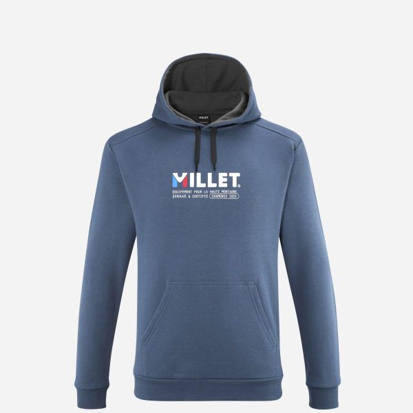 Bluza z kapturem MILLET M Millet Sweat Hoodie Granatowy. Niebieskie bluzy z kapturem Millet, m, bez wzorów, z kapturem. Za 279.00 zł.