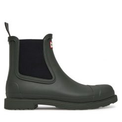 Kalosze Hunter. Brązowe śniegowce Hunter, bez zapięcia. Za 499.99 zł.