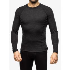 Bluza termoaktywna męska Sensor Merino Bold Tee LS. Szare bielizna termoaktywna Sensor, na zimę, m, bez wzorów, bez ramiączek, narciarskie. Za 419.99 zł.
