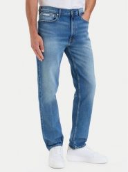 Calvin Klein Jeans Jeansy LV04RH743G Niebieski Straight Fit. Niebieskie jeansy Calvin Klein Jeans, m. Za 489.99 zł.