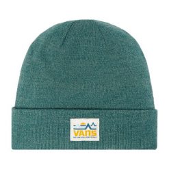 Czapka Vans. Zielone czapki zimowe Vans, bez wzorów. Za 129.99 zł.