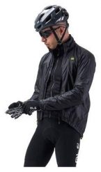 Kurtka rowerowa męska Alé Cycling Klimatik Guscio Light Pack. Czarne kurtki ALÉ CYCLING, na jesień, m, bez wzorów, z elastanu, bez kaptura. Za 388.99 zł.