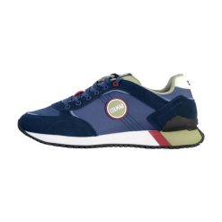 Buty do chodzenia męskie Colmar Travis Plus. Niebieskie buty sportowe casual Colmar, bez wzorów, z gumy, bez zapięcia. Za 579.99 zł.