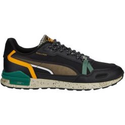 Buty męskie Puma Graviton Tera Open Road. Czarne buty do biegania Puma, bez wzorów, z gumy, bez zapięcia, do biegania. Za 399.99 zł.