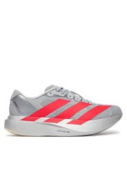 Adidas Buty do biegania adizero Evo Sl KI3381 Szary. Szare buty do biegania Adidas, bez wzorów, z materiału, bez zapięcia, do biegania. Za 649.99 zł.