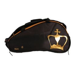 Torba na Padel Black Crown Thunder w kolorze czarnym/wielokolorowym. Brązowe torby na ramię BLACK CROWN, bez wzorów, z materiału, na ramię, duże, bez dodatków. Za 343.35 zł.