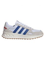 Adidas Skórzane buty "Run 84" w kolorze biało-niebiesko-beżowym do biegania rozmiar: 42. Białe buty do biegania Adidas, bez wzorów, z materiału, bez zapięcia, do biegania. Za 217.99 zł.