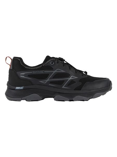 Regatta Buty turystyczne "Blaze" w kolorze czarnym rozmiar: 46. Czarne buty trekkingowe Regatta, bez wzorów, z materiału, bez zapięcia. Za 157.35 zł.