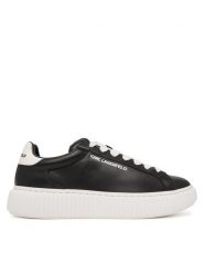 KARL LAGERFELD Sneakersy Kaprika KL24220 Czarny. Czarne buty sportowe casual KARL LAGERFELD, bez wzorów, ze skóry, bez zapięcia. Za 1,019.00 zł.