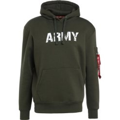 Alpha Industries ARMY NAVY Bluza z kapturem dark green. Bluzy marki Alpha Industries. Za 299.00 zł.