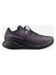 SALOMON Buty "AERO GLIDE 4" w kolorze czarno-fioletowym do biegania rozmiar: 44 2/3. Czarne buty do biegania Salomon, bez wzorów, bez zapięcia, do biegania. Za 629.43 zł.