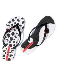 Ipanema Japonki w kolorze czarno-pomarańczowym rozmiar: 37. Czarne japonki Ipanema, bez wzorów. Za 48.96 zł.