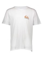 Quiksilver Koszulka w kolorze białym rozmiar: M. Białe bezrękawniki Quiksilver, m, bez wzorów, bez kołnierzyka, bez ramiączek. Za 48.28 zł.