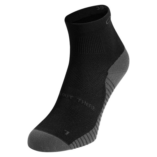 Skarpety biegowe Odlo Performance Run Quarter Socks. Czarne skarpety ODLO, bez wzorów, z dzianiny. Za 69.99 zł.