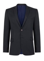 PAKO LORENTE – Marynarka garniturowa GRENVILLE PPLM9-3G-164-C. Czarne garnitury Pako Lorente, bez wzorów. Za 229.99 zł.