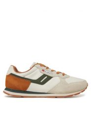 Bugatti Sneakersy 321-ASH01-5500 Écru. Buty sportowe casual Bugatti, bez wzorów, ze skóry, bez zapięcia. Za 239.99 zł.