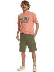 Quiksilver Bojówki w kolorze khaki rozmiar: 32. Brązowe joggery i bojówki Quiksilver, bez wzorów. Za 92.86 zł.