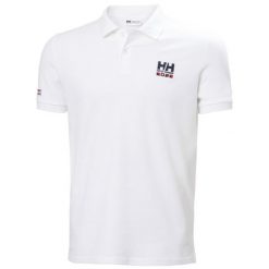 Polo Helly Hansen Toulon Graphic. Białe koszulki polo Helly Hansen, m, bez wzorów, bez kołnierzyka, bez ramiączek. Za 333.50 zł.