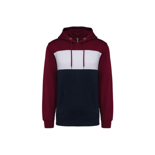 Bluza z kapturem Kariban. Białe bluzy z kapturem KARIBAN, xl, bez wzorów, z bawełny, z kapturem. Za 185.50 zł.