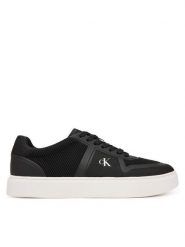 Calvin Klein Sneakersy Claccic Cups Laceup Knit HM0HM02130 Czarny. Czarne buty sportowe casual CALVIN KLEIN, bez wzorów, z materiału, bez zapięcia. Za 489.99 zł.