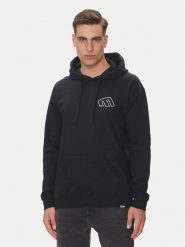 Etnies Bluza Rebel E 4130003970 Czarny Regular Fit. Czarne bluzy Etnies, l, bez wzorów, z bawełny, bez kaptura. Za 309.99 zł.