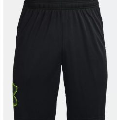 Spodenki sportowe męskie Under Armour Tech Graphic. Czarne krótkie spodenki sportowe Under Armour, m, bez wzorów. Za 131.00 zł.