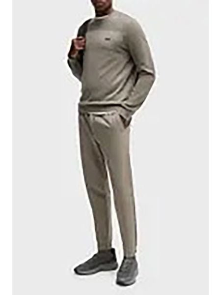 Hugo Boss Fashion Sweter w kolorze khaki rozmiar: XXL. Brązowe swetry nierozpinane Hugo Boss Fashion, xxl, bez wzorów, z wełny, bez kołnierzyka, bez ramiączek. Za 399.45 zł.