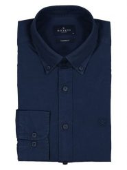 Hackett London Koszula - Tailored fit - w kolorze granatowym rozmiar: XL. Niebieskie koszule Hackett London, xl, bez wzorów, z bawełny, bez kołnierzyka, bez ramiączek. Za 170.87 zł.