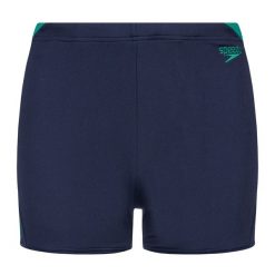 Bokserki kąpielowe męskie Speedo Hyper Boom Splice Aquashort. Niebieskie kąpielówki Speedo, m, bez wzorów. Za 109.99 zł.