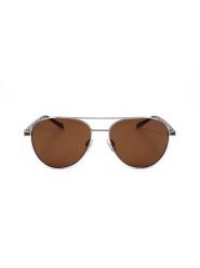 Ted Baker Męskie okulary przeciwsłoneczne w kolorze srebrno-brązowym rozmiar: 56. Brązowe okulary przeciwsłoneczne Ted Baker. Za 230.00 zł.
