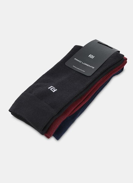 PAKO LORENTE – Zestaw skarpet męskich. Skarpety Pako Lorente, bez wzorów, z bawełny. Za 59.99 zł.