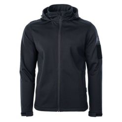 Kurtka męska Softshell Magnum Cervus - czarna, Rozmiar XXL. Czarne kurtki MAGNUM, m, bez wzorów, z materiału, bez kaptura. W wyprzedaży za 229.99 zł.