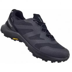 Buty trekkingowe męskie Grisport 14705A46TN. Czarne buty trekkingowe Grisport, bez wzorów, z gumy, bez zapięcia, trekkingowe. Za 523.00 zł.