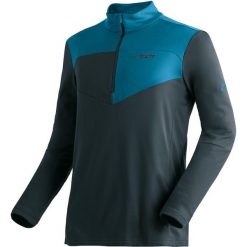 Koszulka termoaktywna Maier Sports Felian. Czarne bielizna termoaktywna Maier Sports, na zimę, bez wzorów, z materiału, bez ramiączek. Za 346.00 zł.