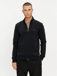 Boss Bluza Skaz 50506152 Czarny Regular Fit. Czarne bluzy Boss, m, bez wzorów, z bawełny, bez kaptura. Za 559.99 zł.